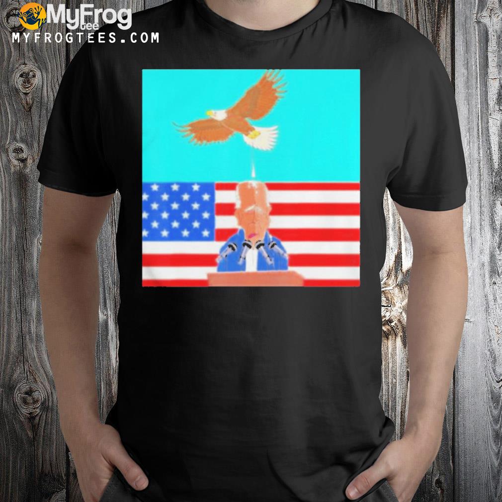 Vintage Biden bird poop shirt