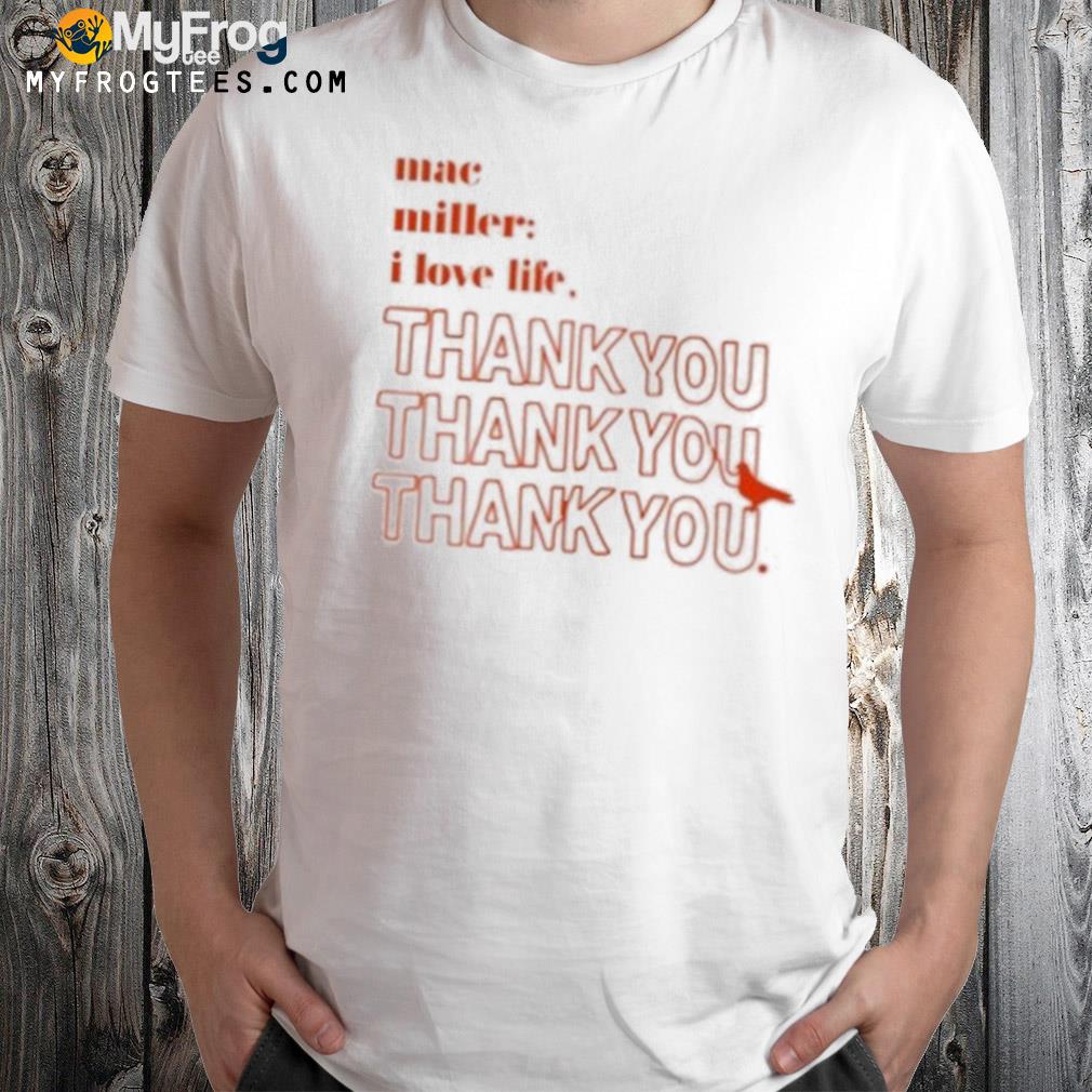 Mac Miller Hoodie Kleding Gender-neutrale kleding volwassenen Hoodies & Sweatshirts Hoodies Thank You Album I Love Life 