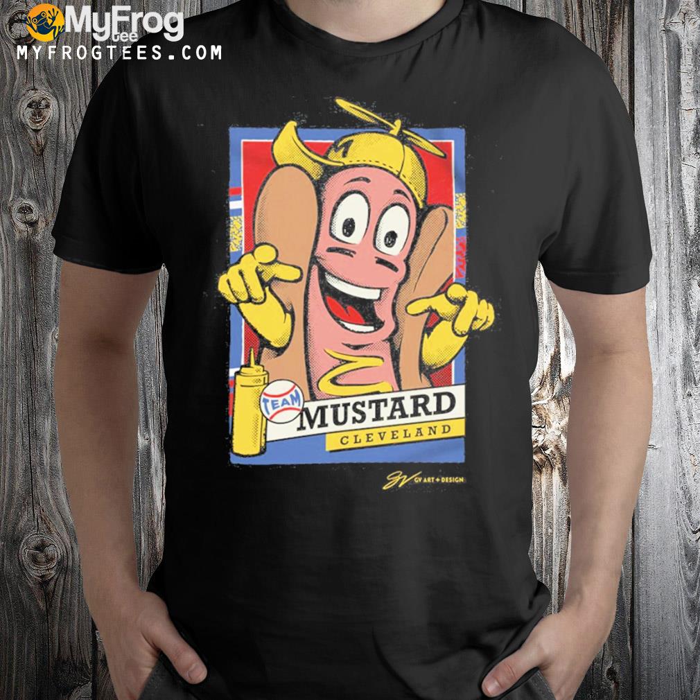 Team mustard Cleveland shirt
