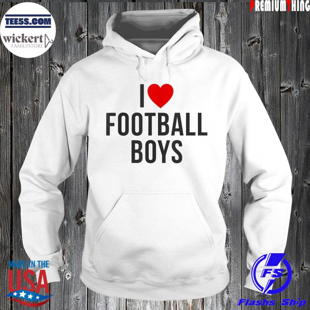 I heart Football boys s Hoodie