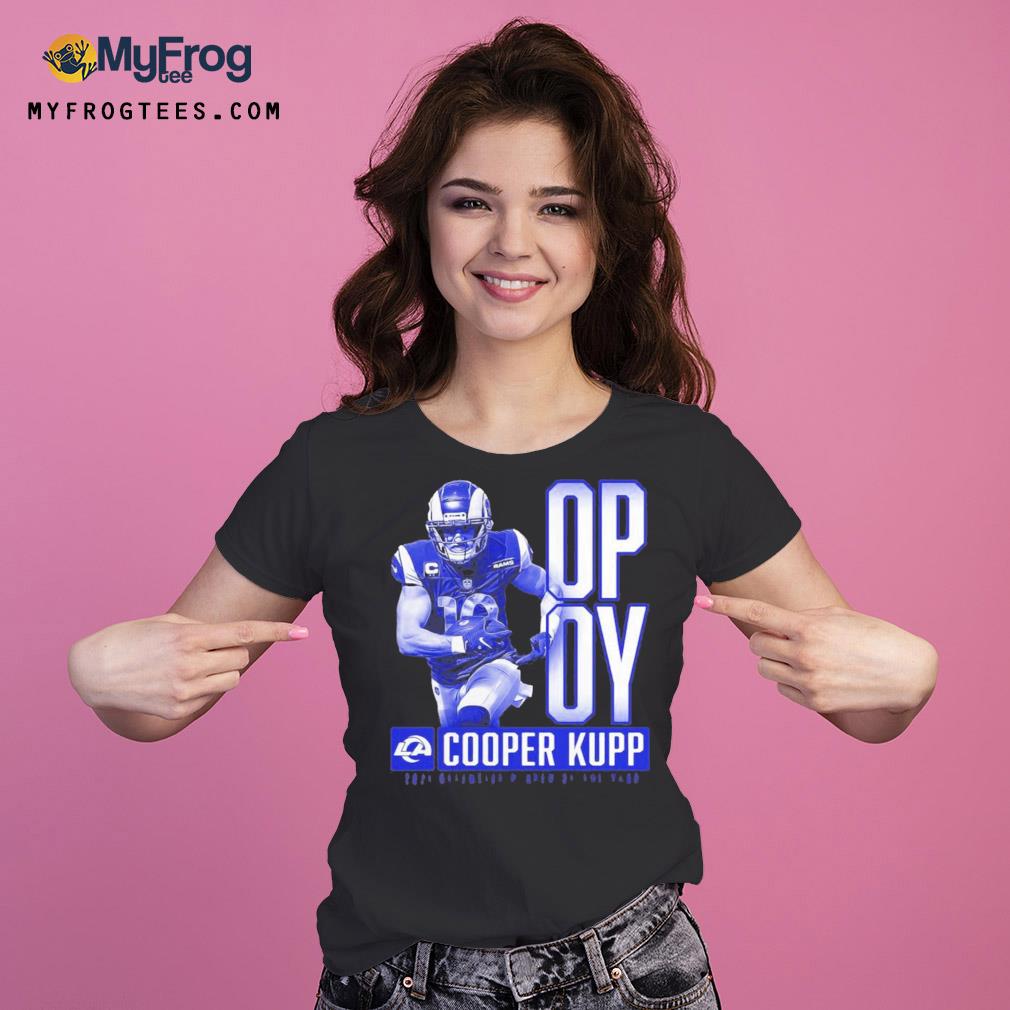 Los angeles rams fanatics branded NFL offensive player of the year cooper kupp s Ladies Tee