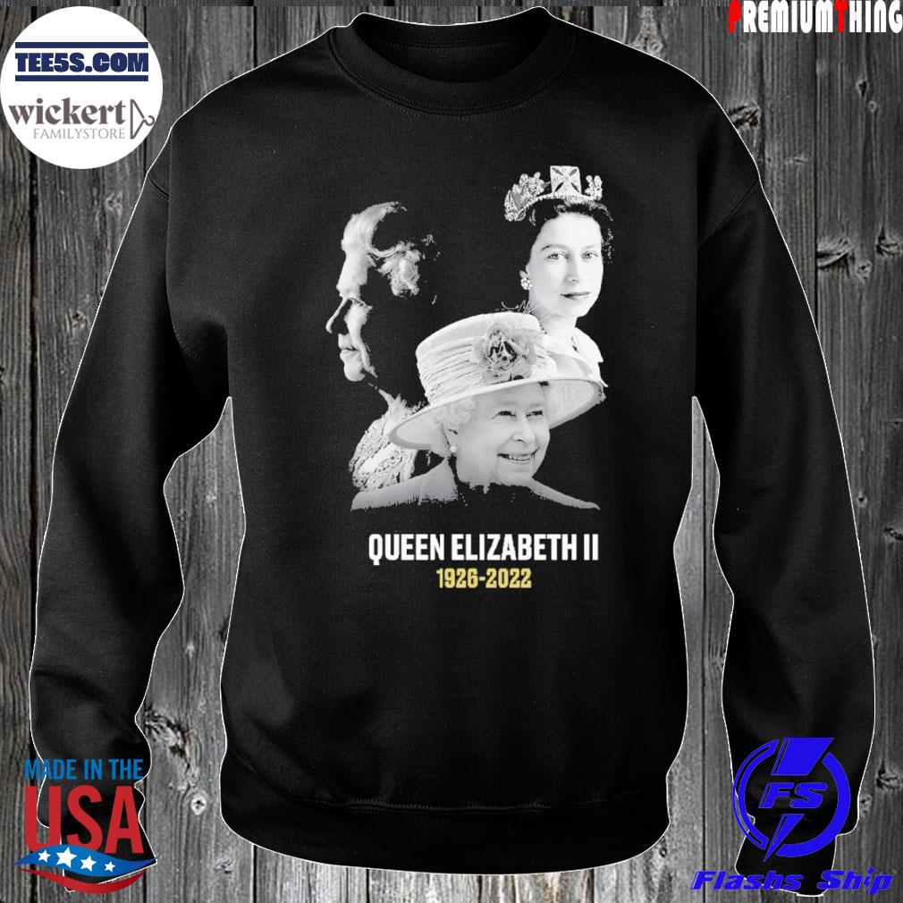Mens RIP Queen Elizabeth II 1926 2022 Shirt Sweater