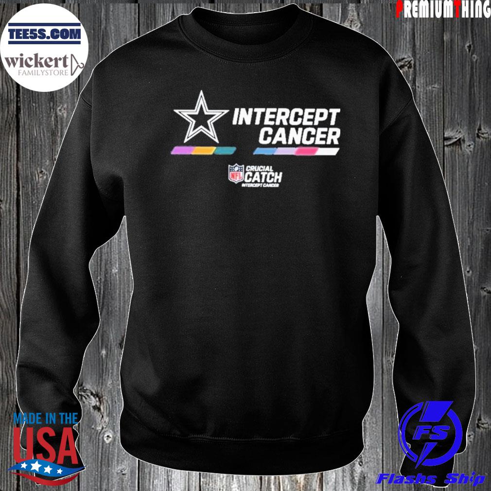Nfl Intercept Cancer Hoodie Tshirt Sweatshirt 2023 Dallas Cowboys Crucial  Catch Intercept Cancer T Shirt Nfl Crucial Catch Apparel 2023 Mens Womens  Kids NEW - Laughinks
