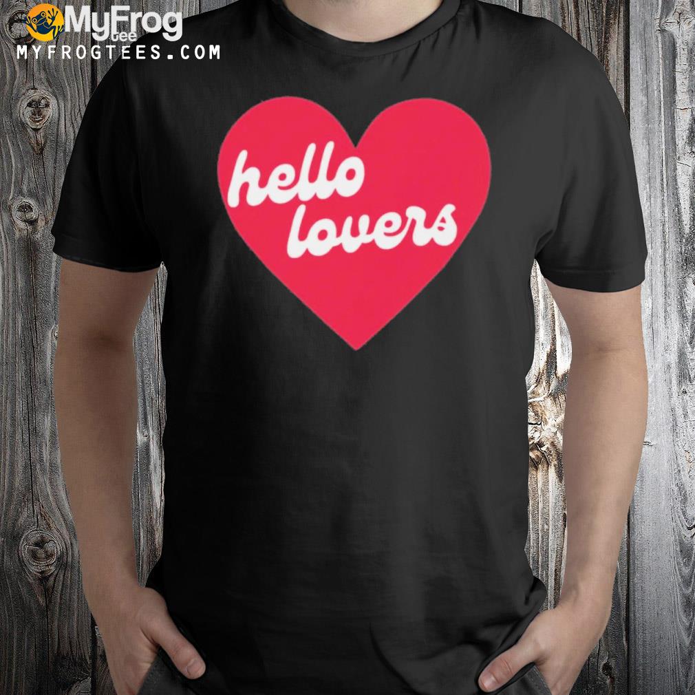 Hello lovers logos shirt