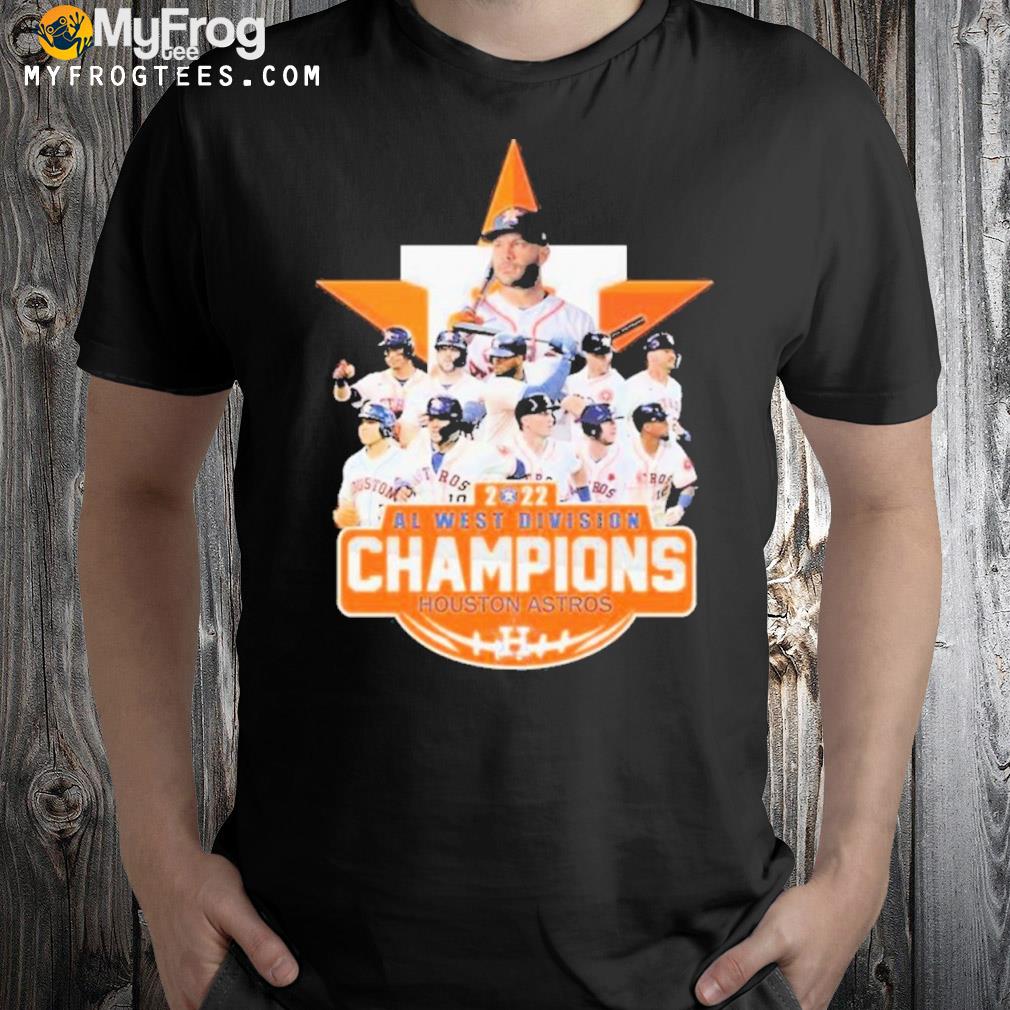 Houston Astros Team 2022 Al West Division Champions Shirt