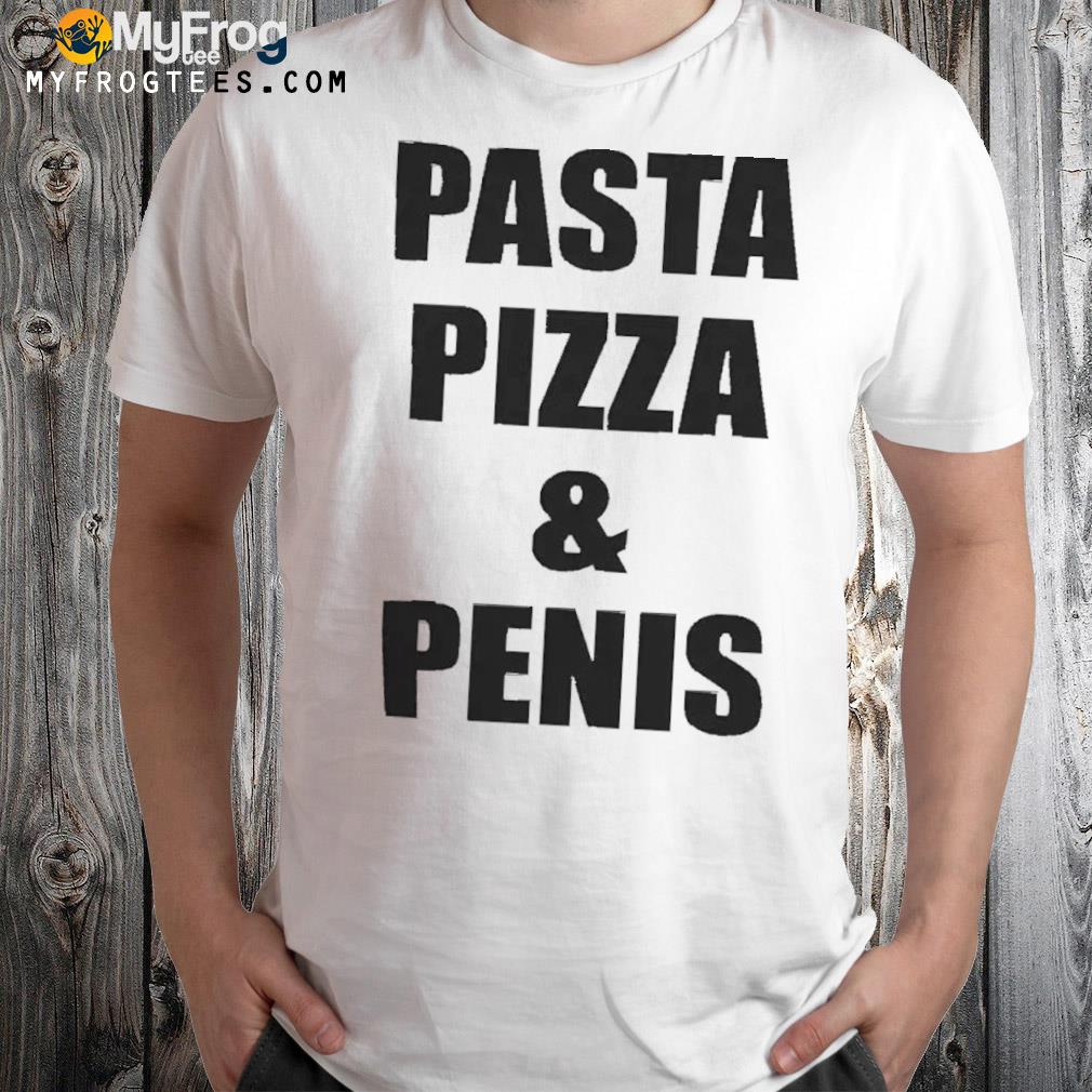 Pasta pizza and penis zip up shirt