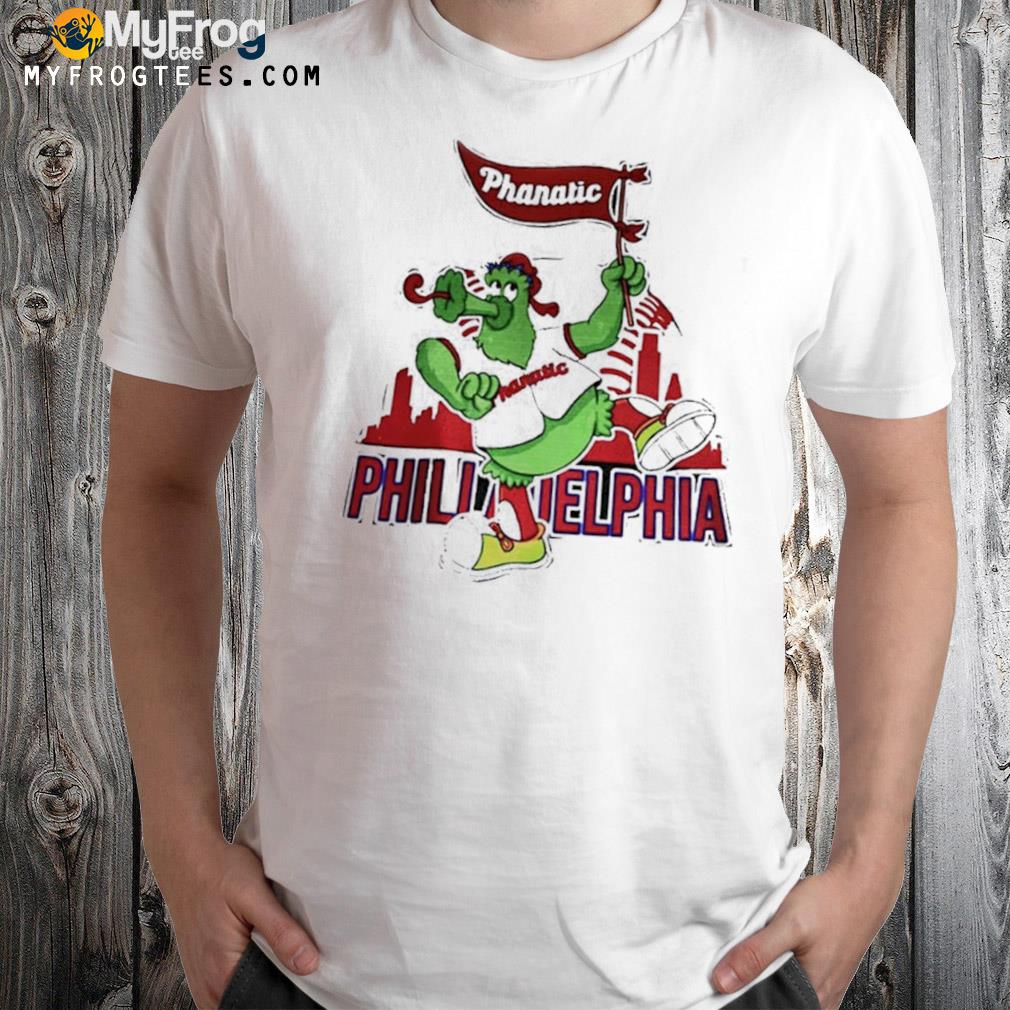 Phillie phanatic let's go phillies shirt