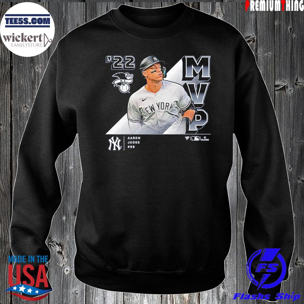 Aaron Judge New York Yankees Fanatics Branded 2022 AL MVP T-Shirt Sweater