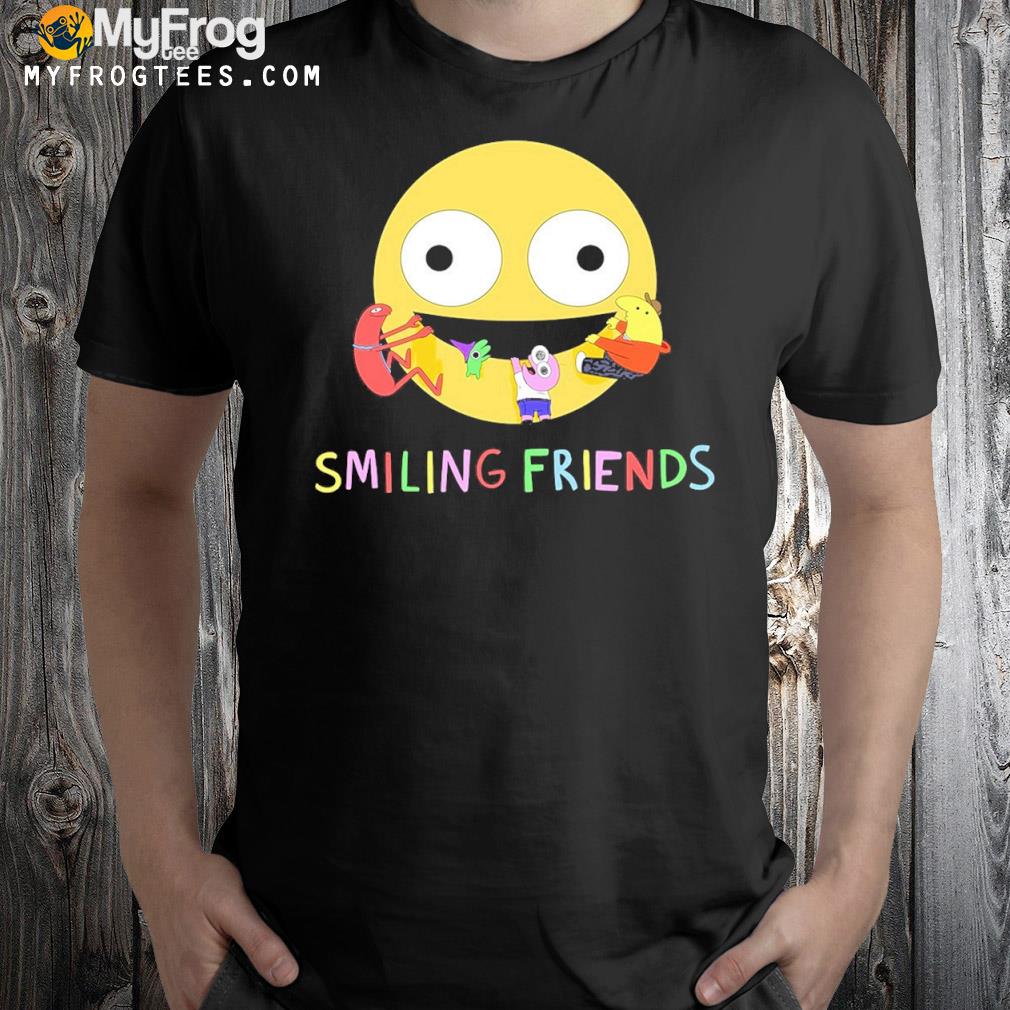 Adult swim smiling friends shirt