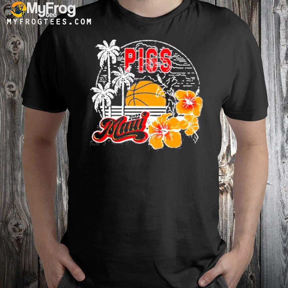 Aloha pigs 2022 basketball t-shirt
