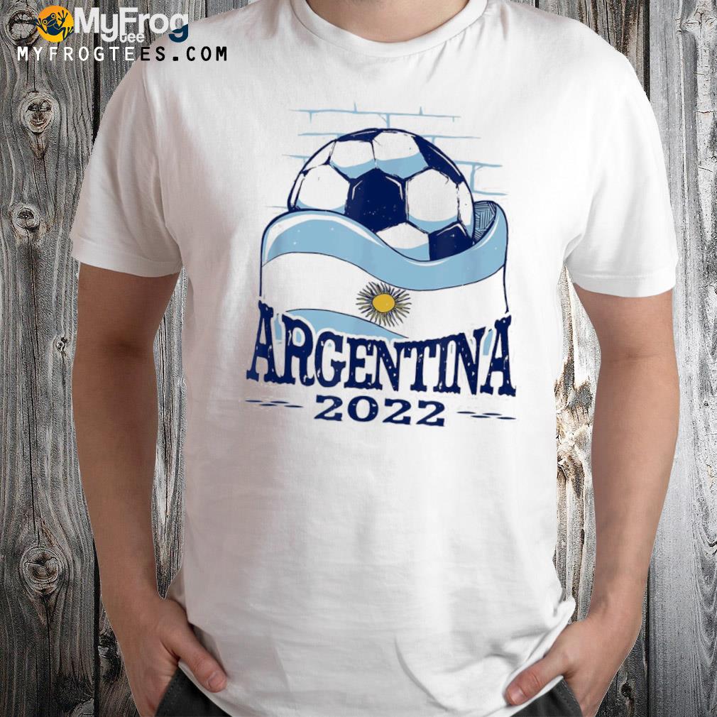 Argentina Football 2022 Soccer Tee Shirt