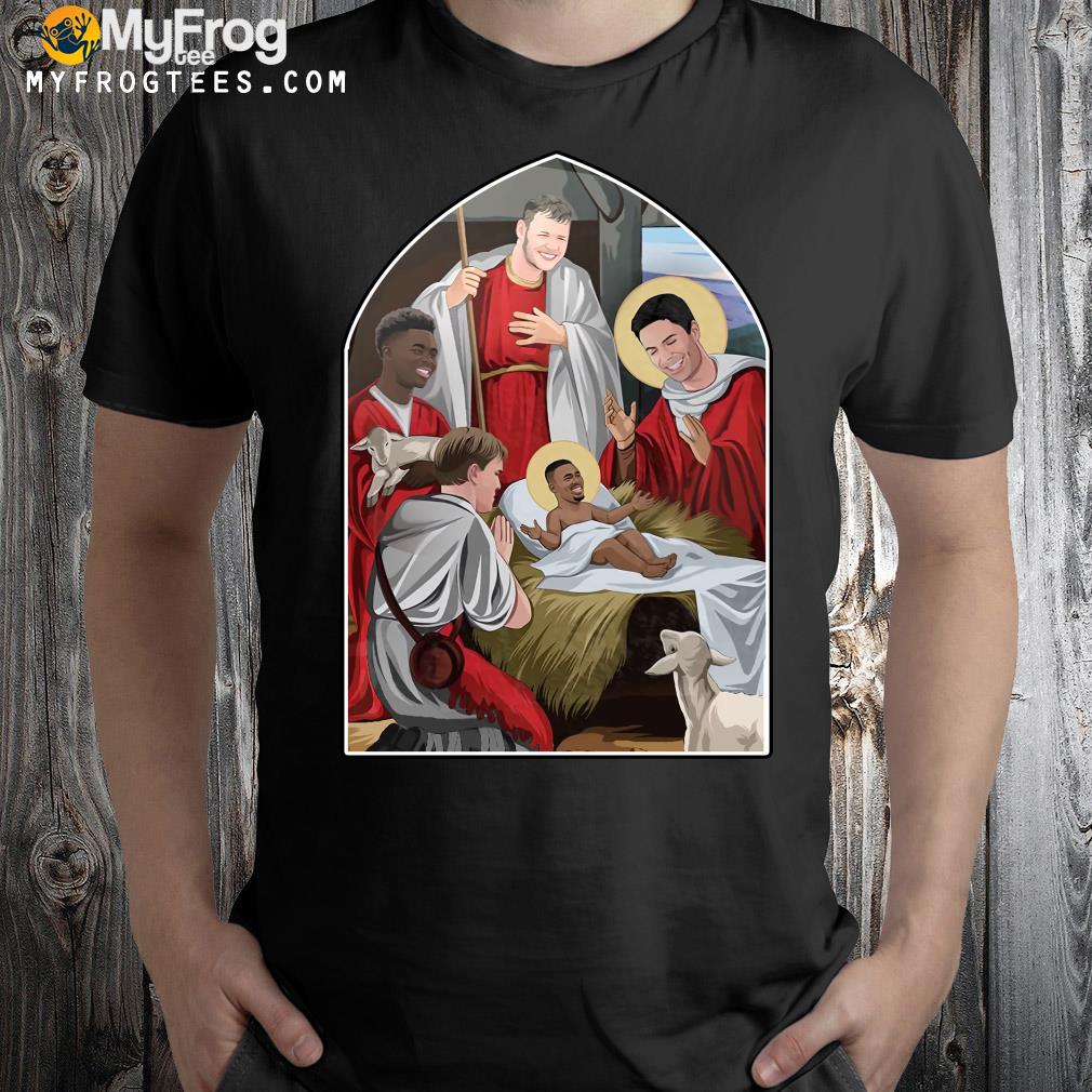 Arsenal Nativity Christmas Jumper t-Shirt