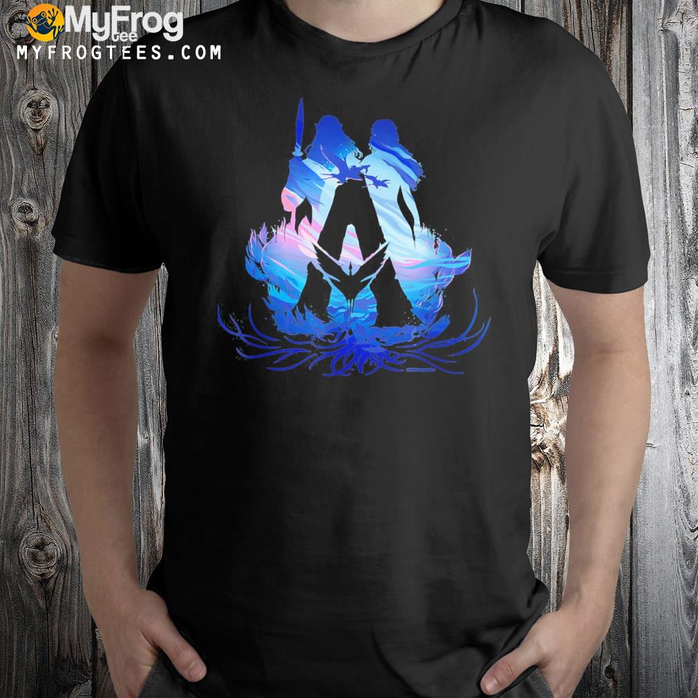 Avatar the way of water avatar a logo banshee illustrated shirt