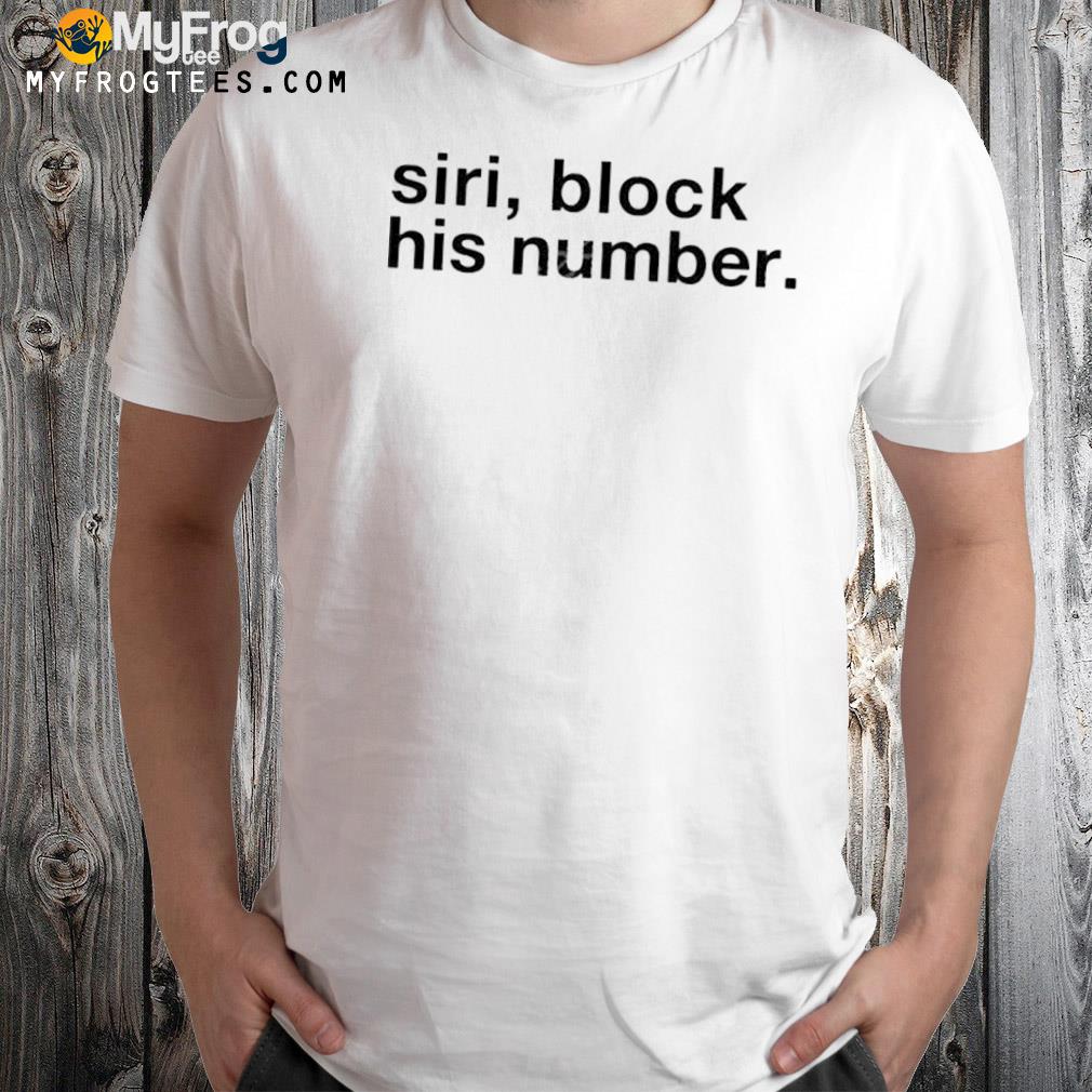 Bigbossvette sirI block his number shirt