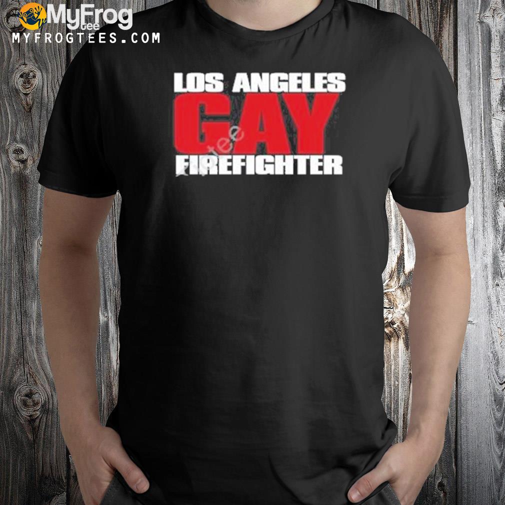 Boycrushbuckley los angeles gay firefighter shirt