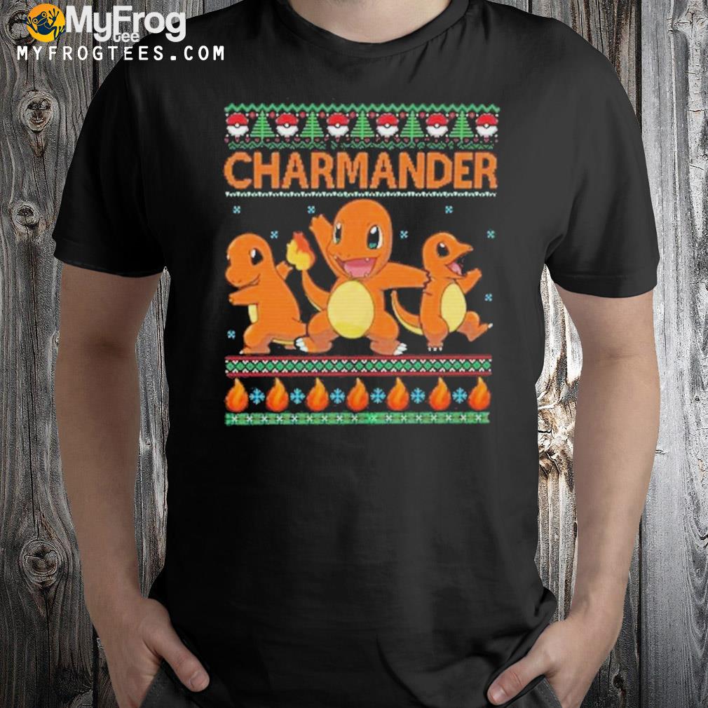 Charmander Pokemon Hitokage Ugly Christmas sweatshirt