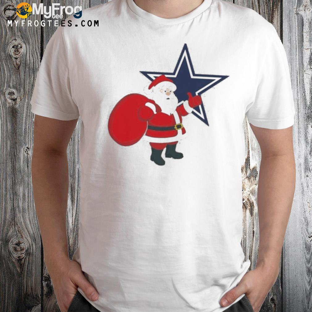 Dallas Cowboys Nfl Santa Claus Christmas Shirt