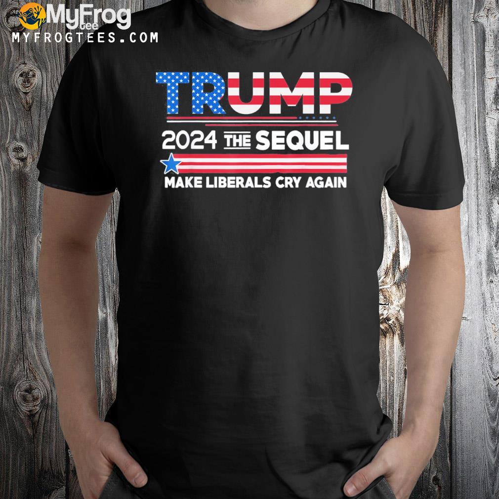 Donald Trump Ron DeSantis 2024 – Make Liberals Cry Again Classic T-Shirt
