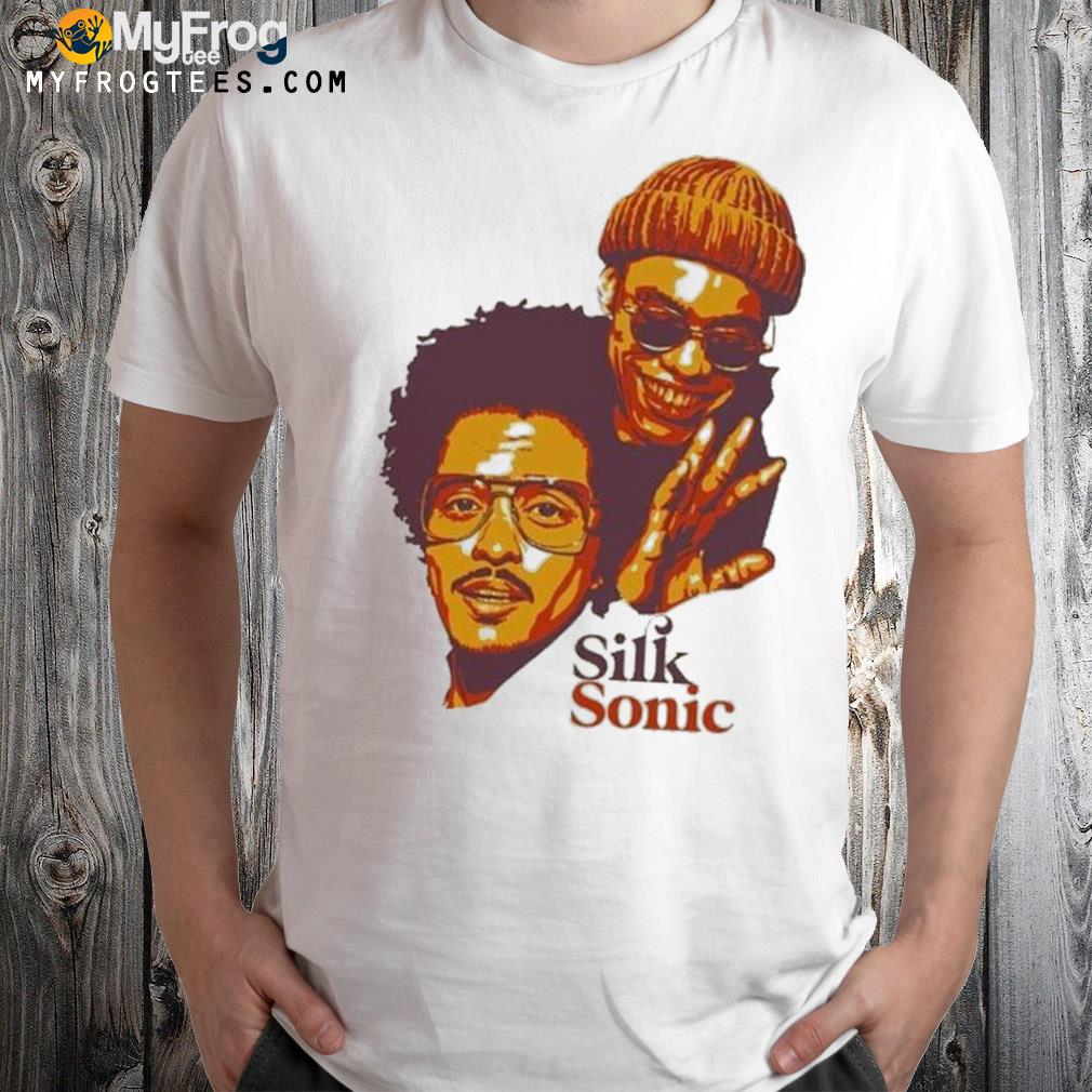 Fanart Portrait Bruno Mars And Anderson.Paak Silk Sonic Classic Shirt