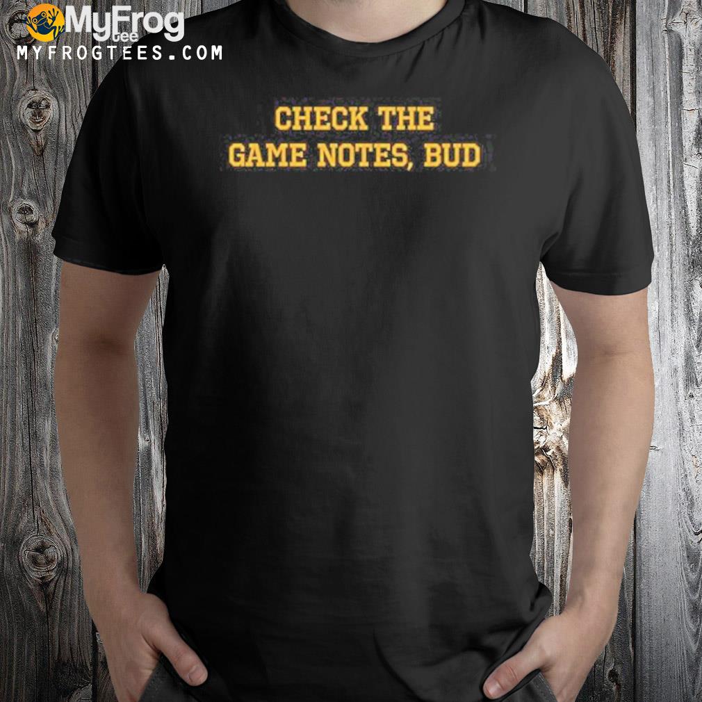 Game Notes Shirt