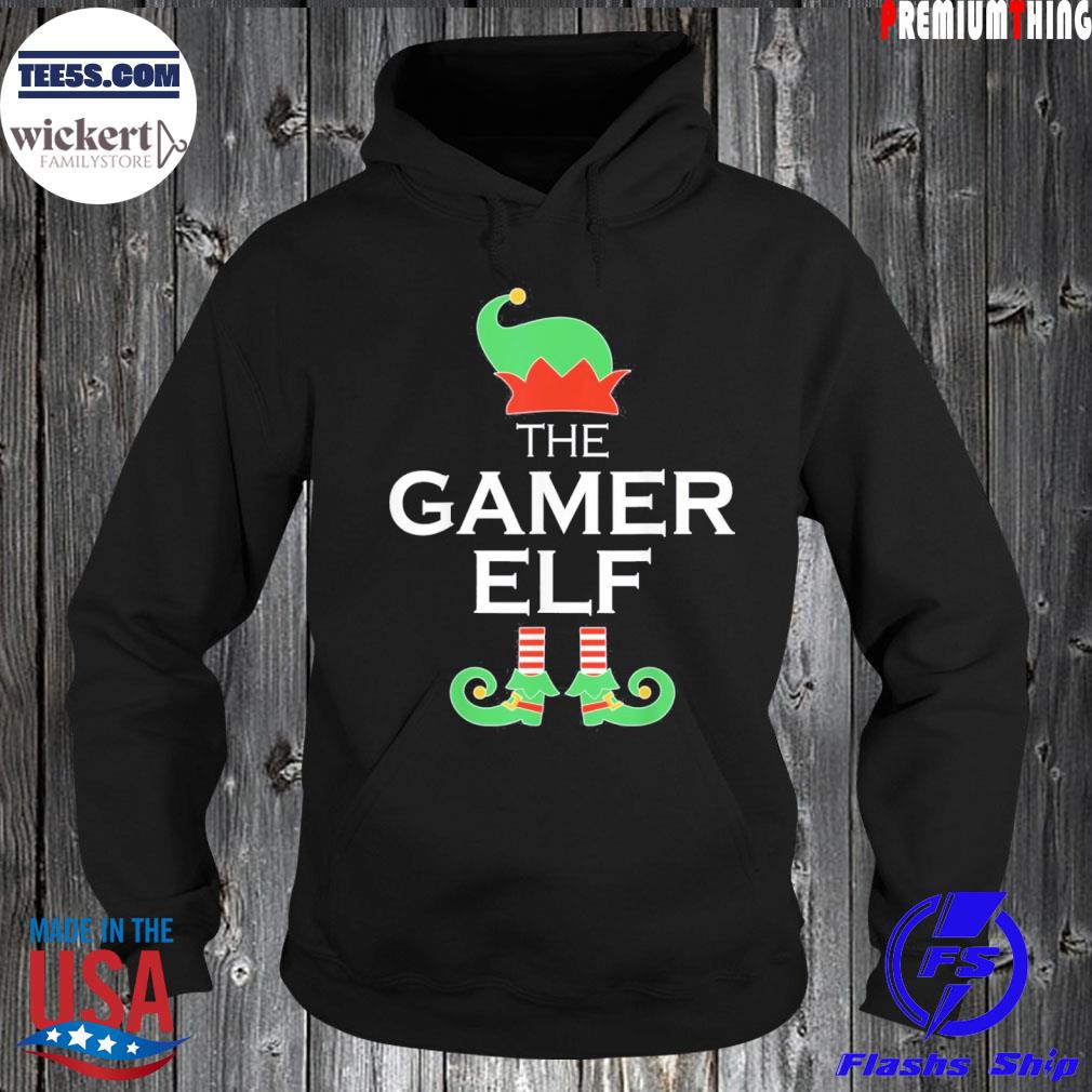 Gamer Elf Matching Family Christmas Funny I’m The Gaming Elf Shirt Hoodie