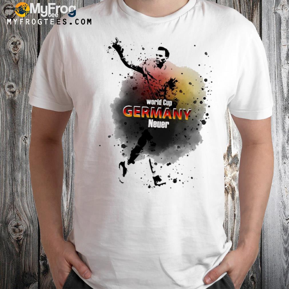 Germany in the world cup manuel neuer shirt