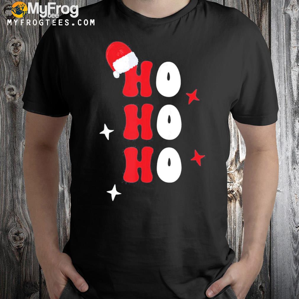Ho Ho Ho Holiday Apparel, Hohoho Christmas Holiday Outfit T-Shirt