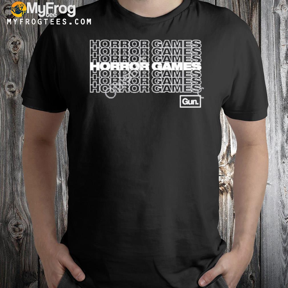 Horror games shirt