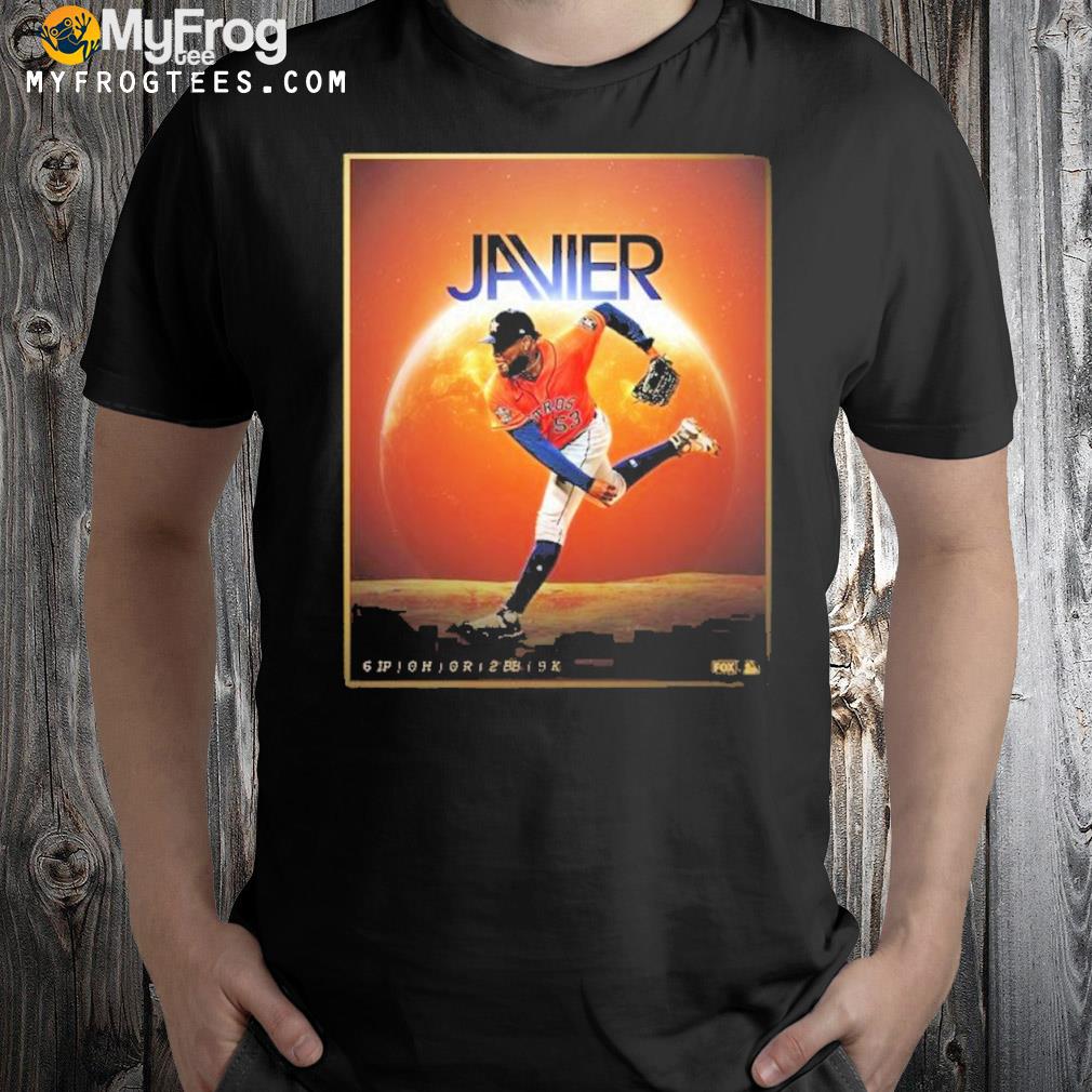 Houston Astros Cristian Javier 6ip Mlb Shirt
