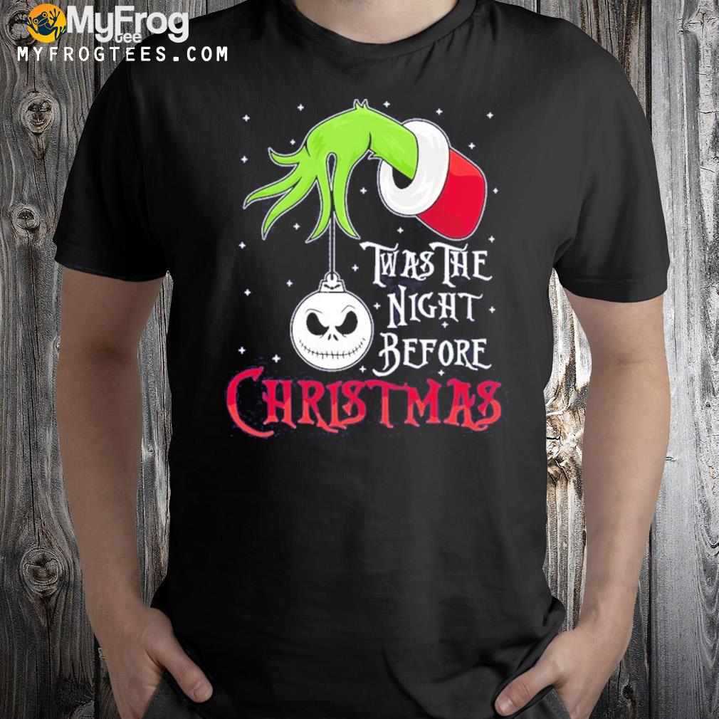 Jack skellington nightmare before Christmas Christmas shirt
