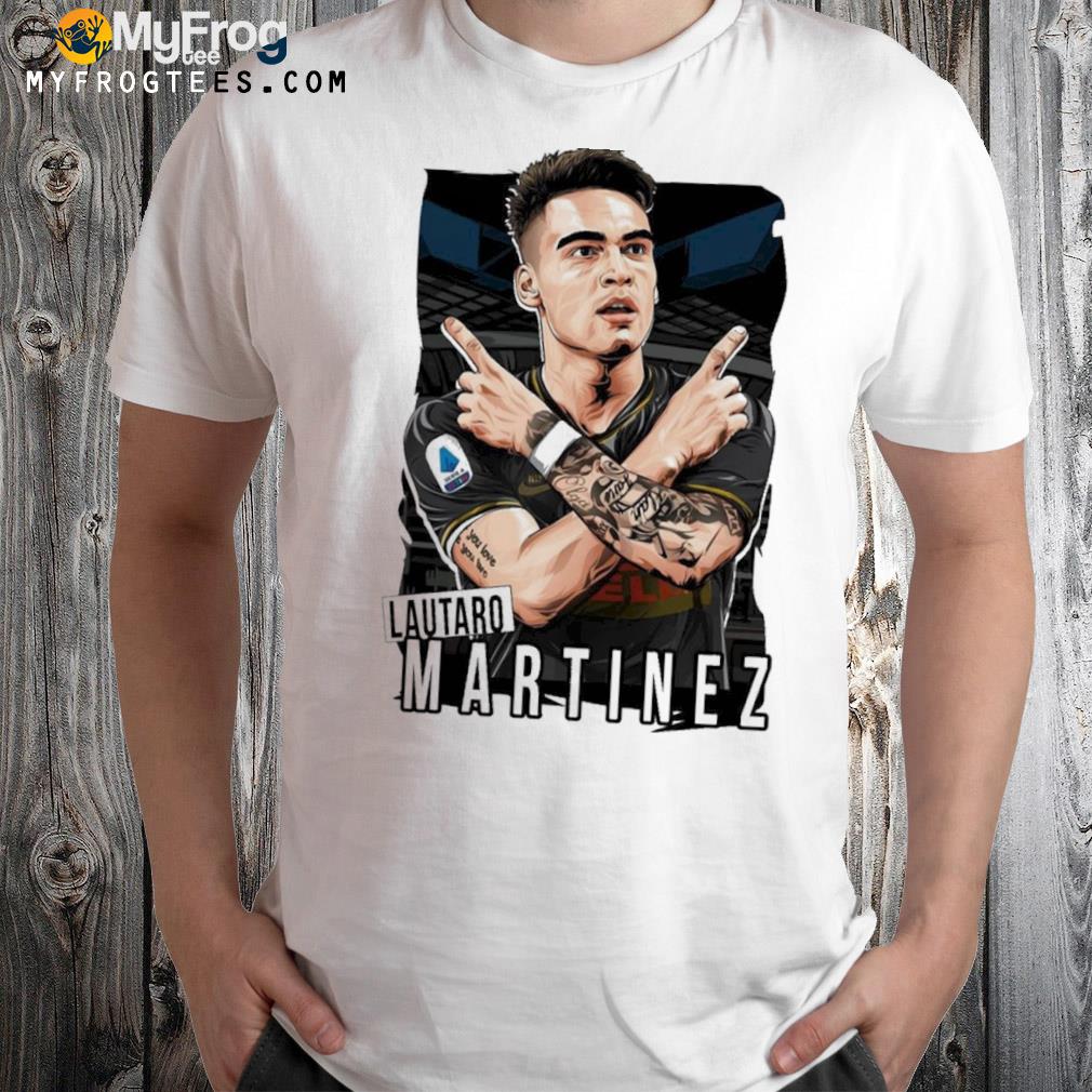 Lautaro martinex portrait Football shirt