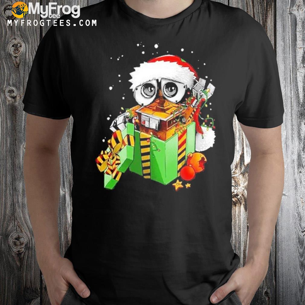 Lovely wall-e Christmas disney wall-e disney robot love ugly Christmas shirt