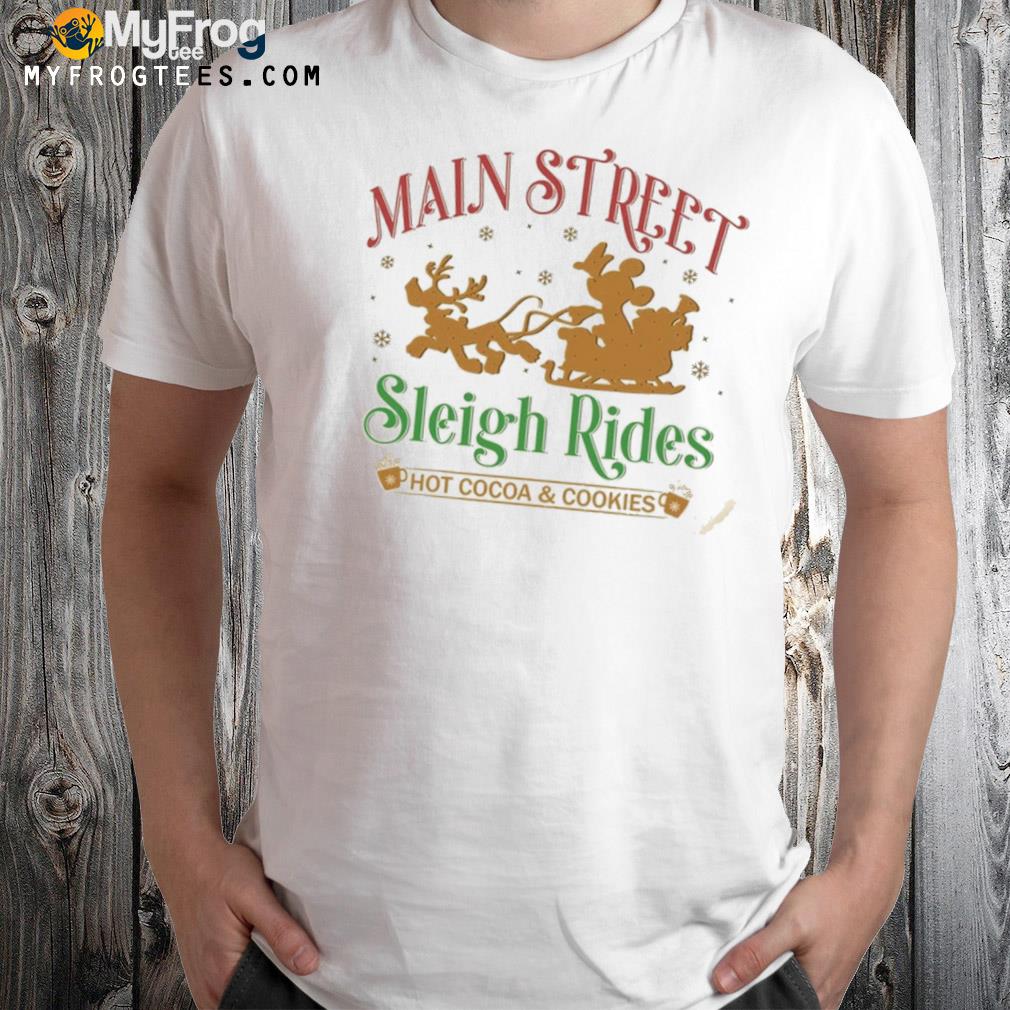 Main Street Sleigh Rides Christmas Shirt