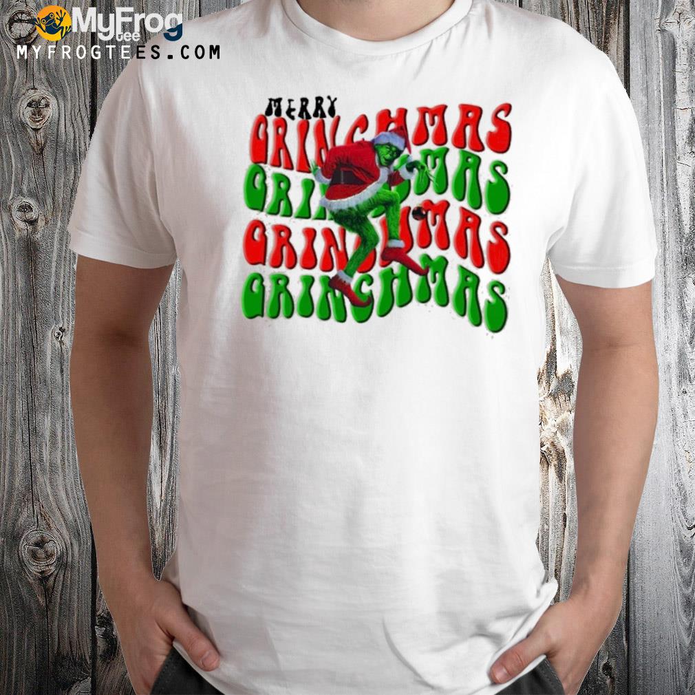 Merry grinchmas grinch christmasmerry 2022 Ugly Christmas sweatshirt