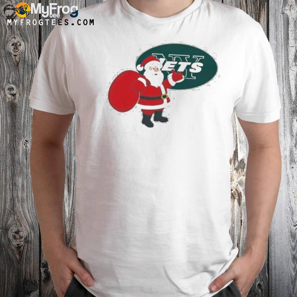 New York Jets Nfl Santa Claus Christmas Shirt