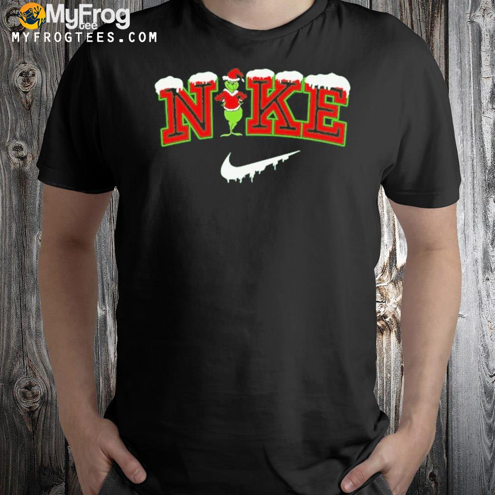 Nike Logo Grinch Christmas Sweatshirt