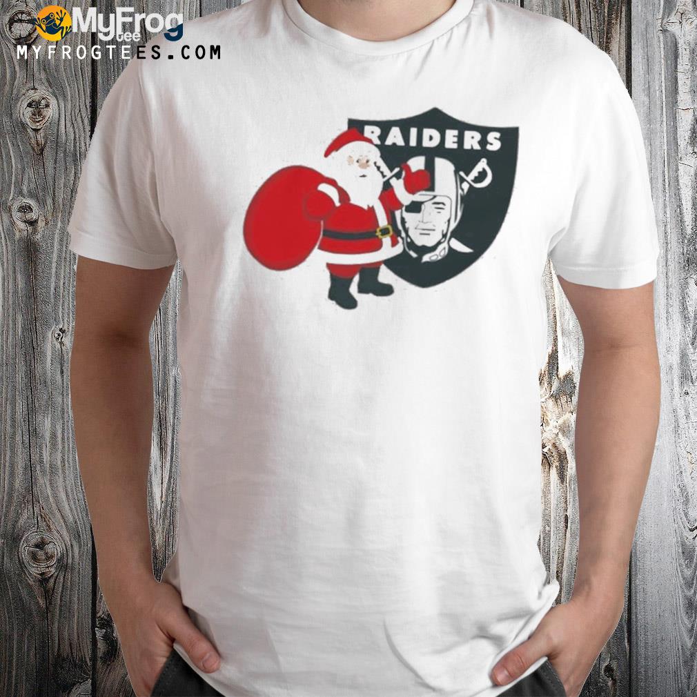 Oakland Raiders Nfl Santa Claus Christmas Shirt