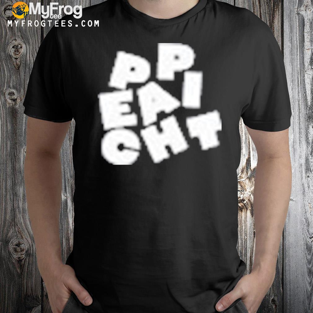 Peach pit shirt