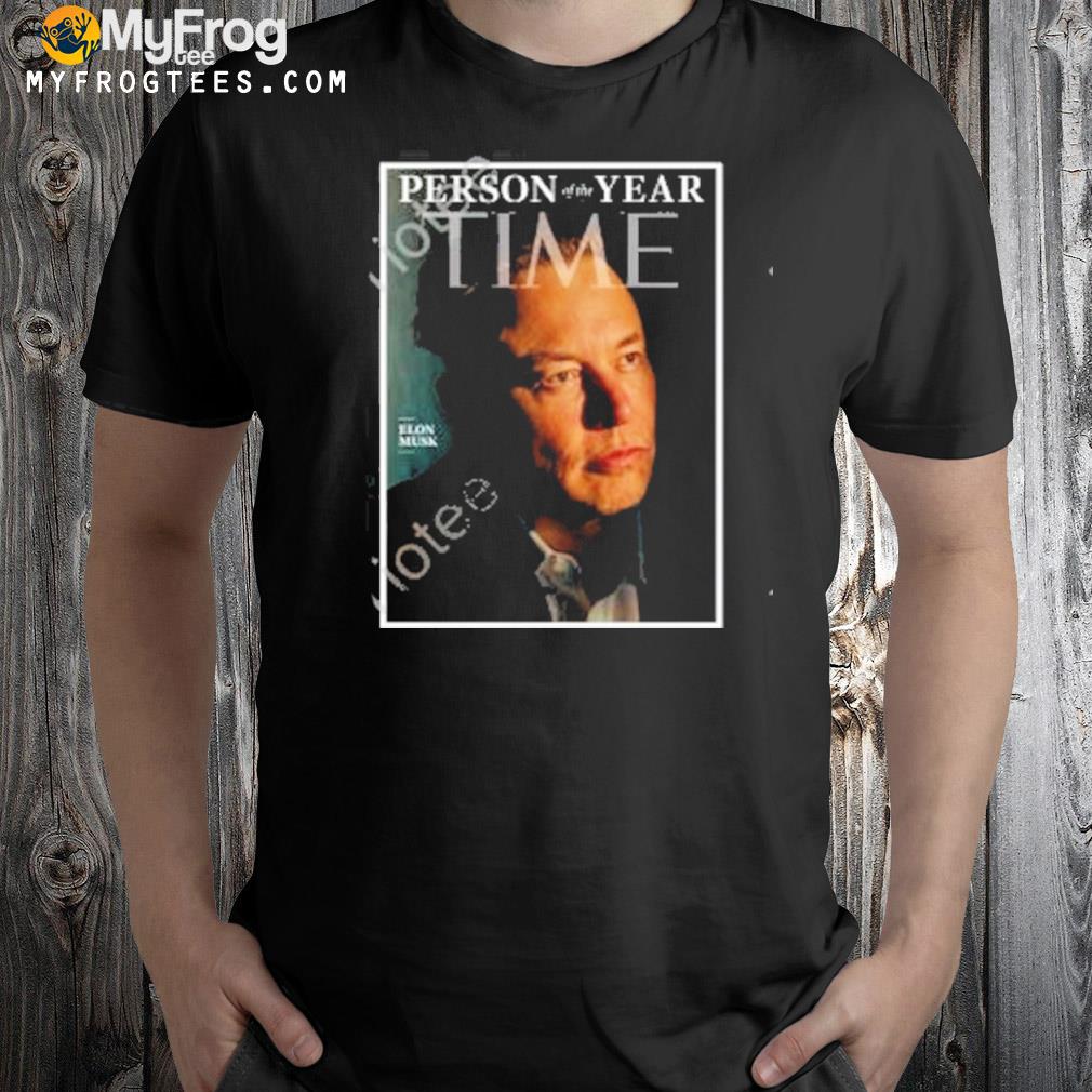 Person of the year time elon musk shirt