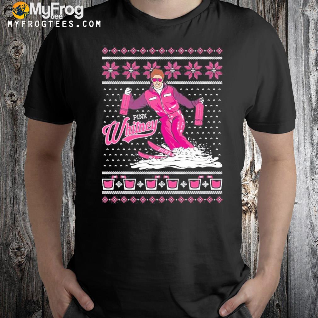 Pink whitney apres skI Ugly Christmas sweatshirt