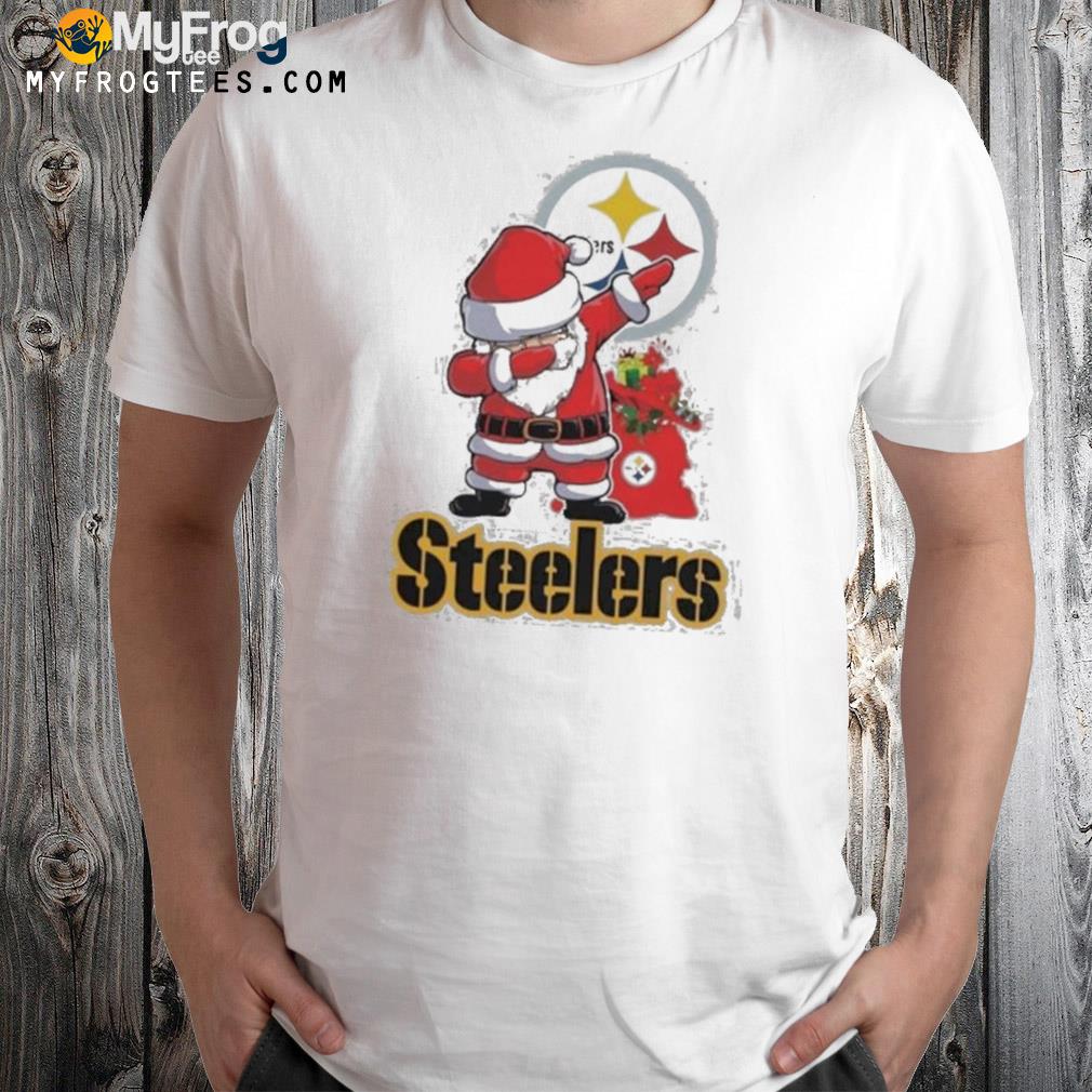Pittsburgh Steelers Nfl Santa Dabbing Football Christmas Shirt