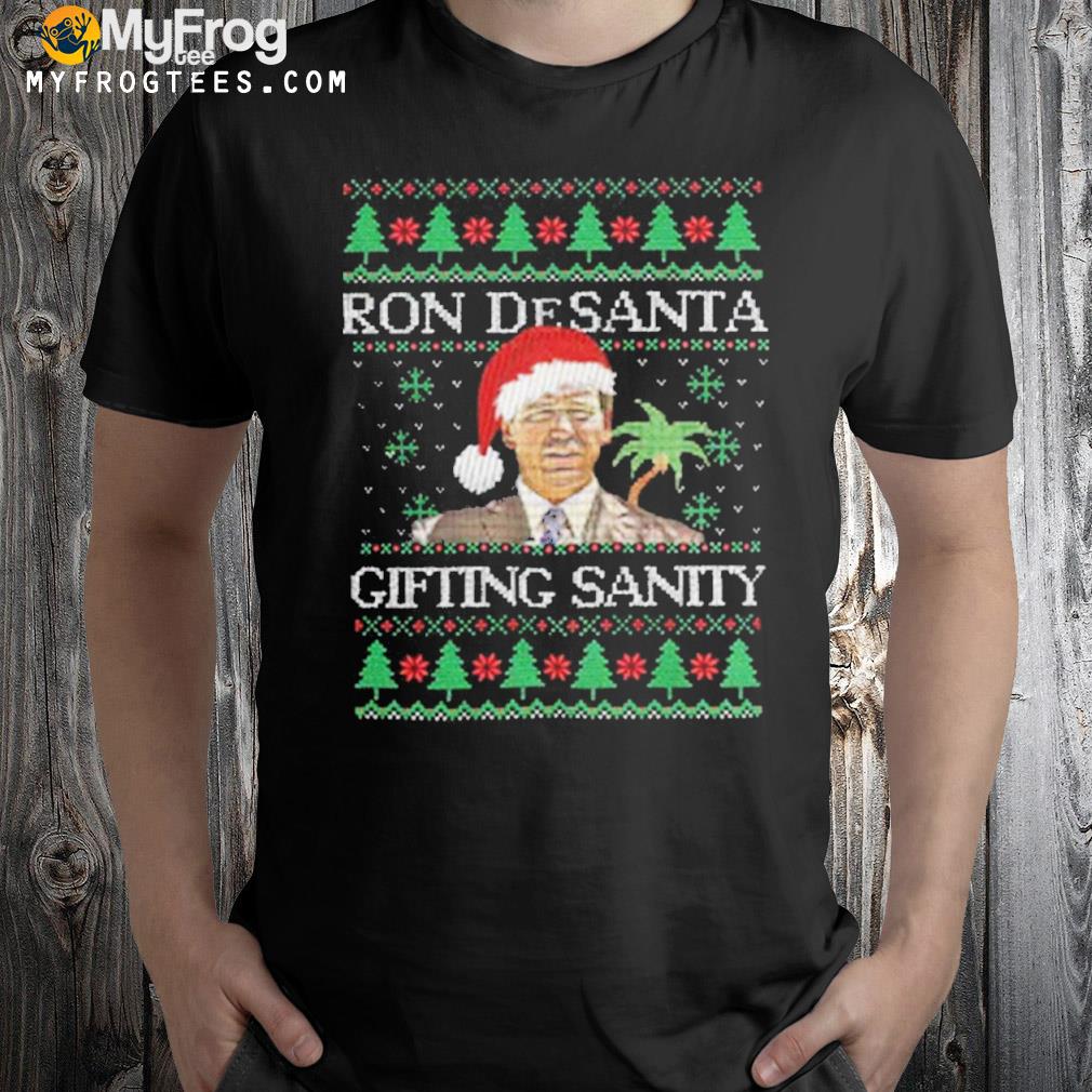 Ron DeSantis Ugly Christmas T-Shirt