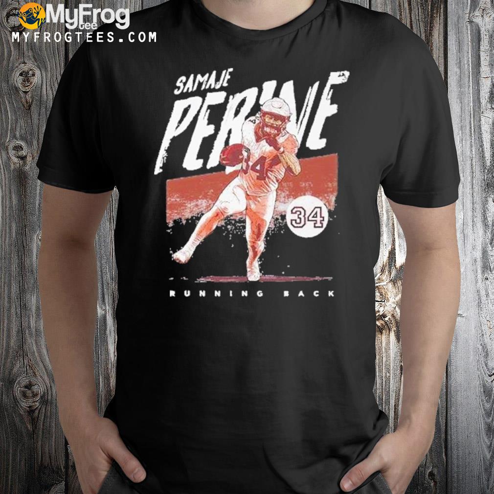 Samaje Perine Cincinnati Bengals Running Back Grunge Shirt
