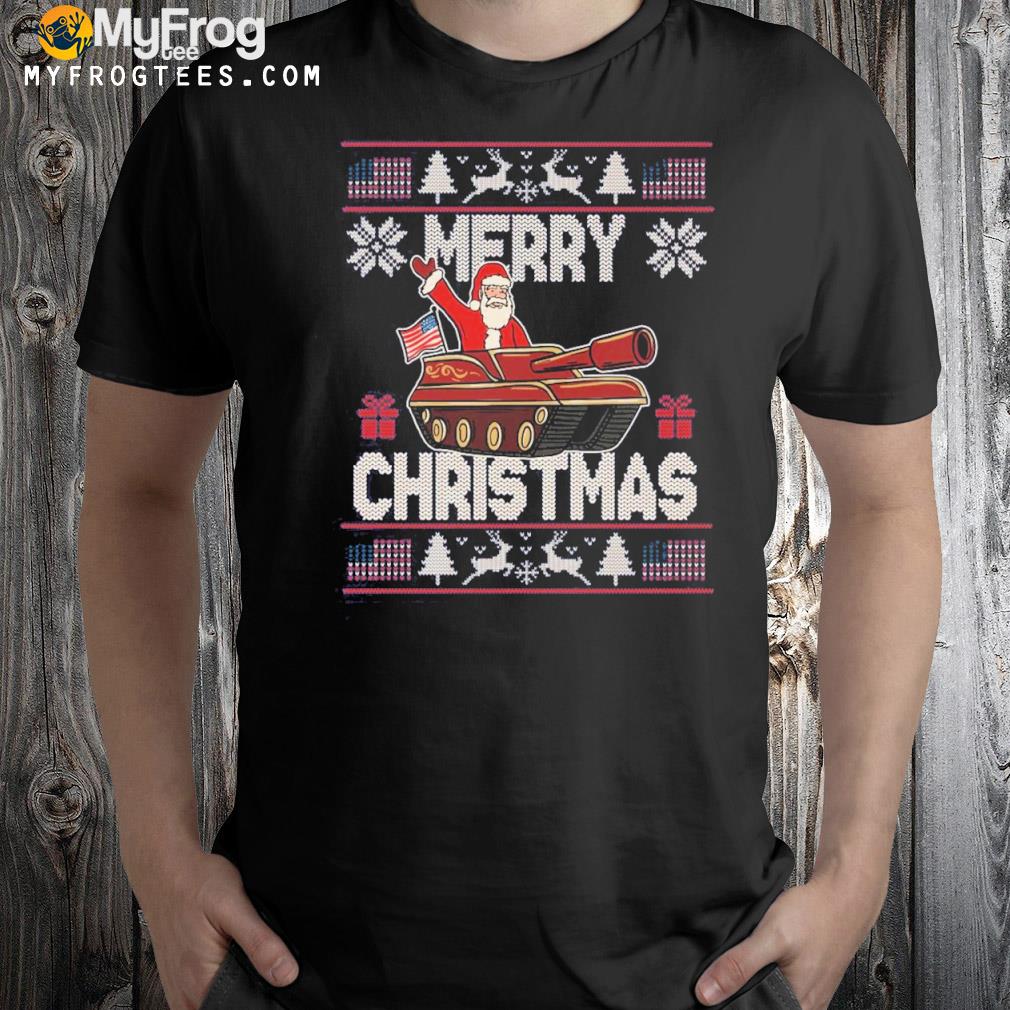 Santa claus tank Ugly Christmas sweatshirt