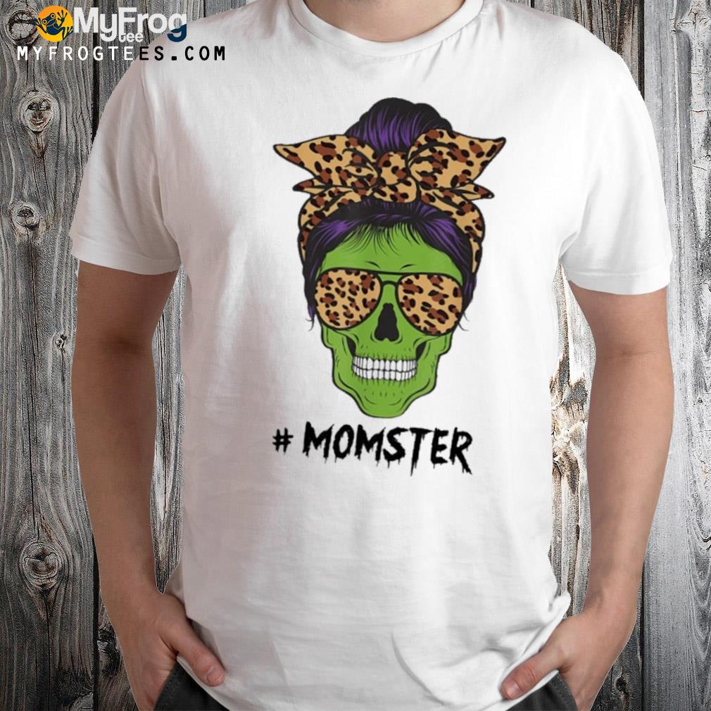 skull girl monster shirt