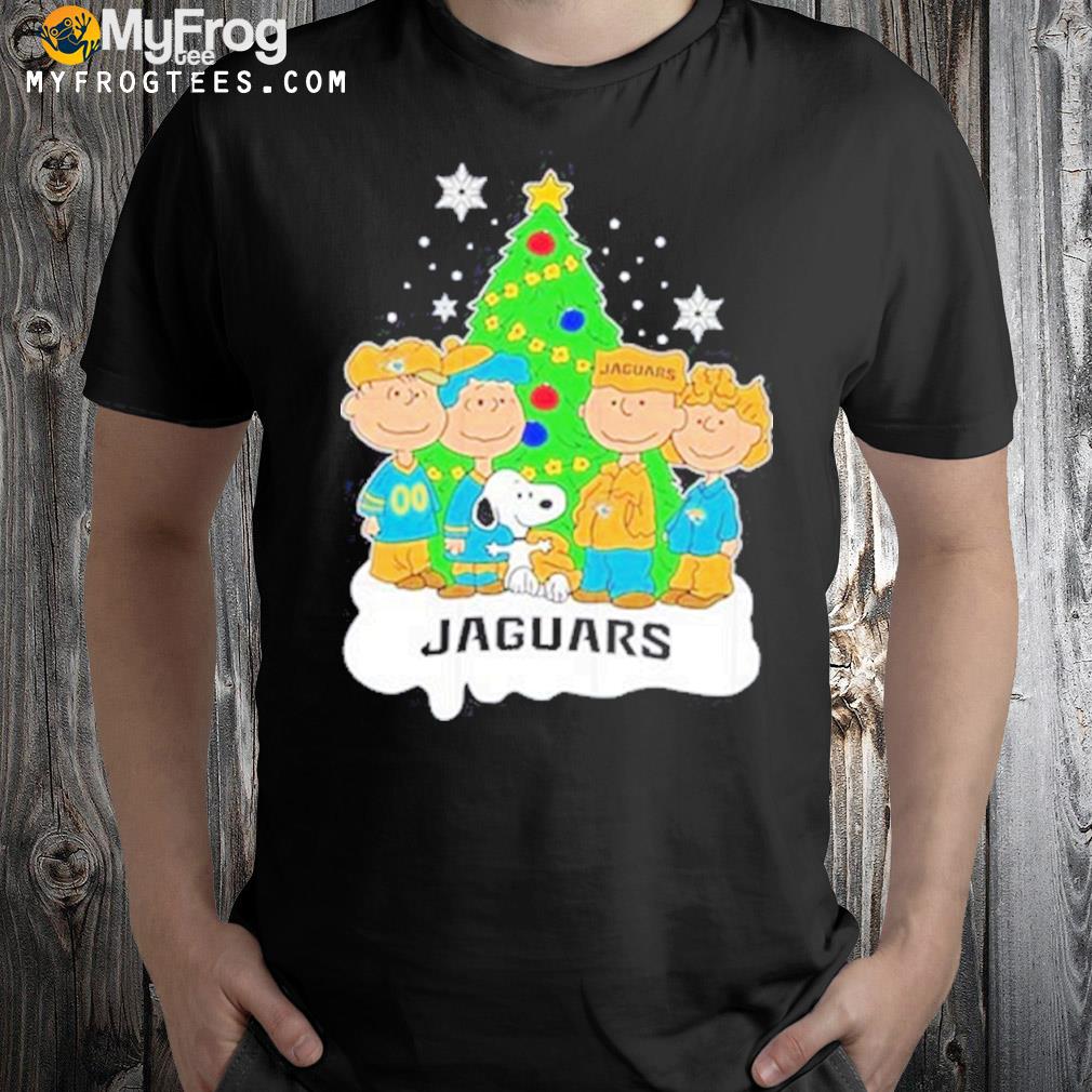 Snoopy the Peanuts jacksonville jaguars Christmas shirt