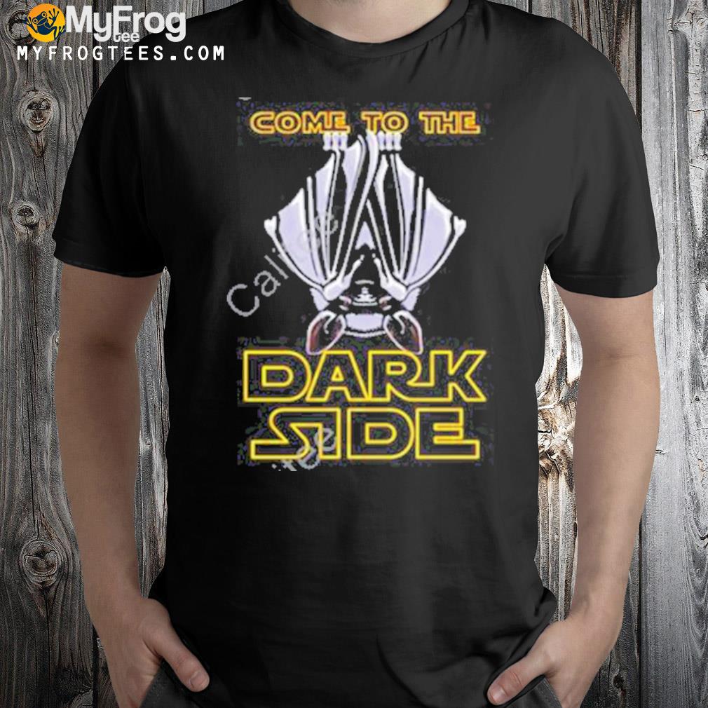Star wars come to the dark side bat t-shirt