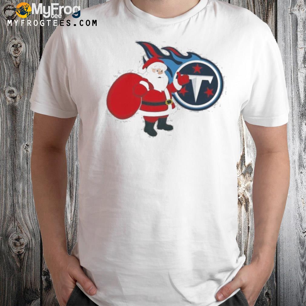 Tennessee Titans Nfl Santa Claus Christmas Shirt'