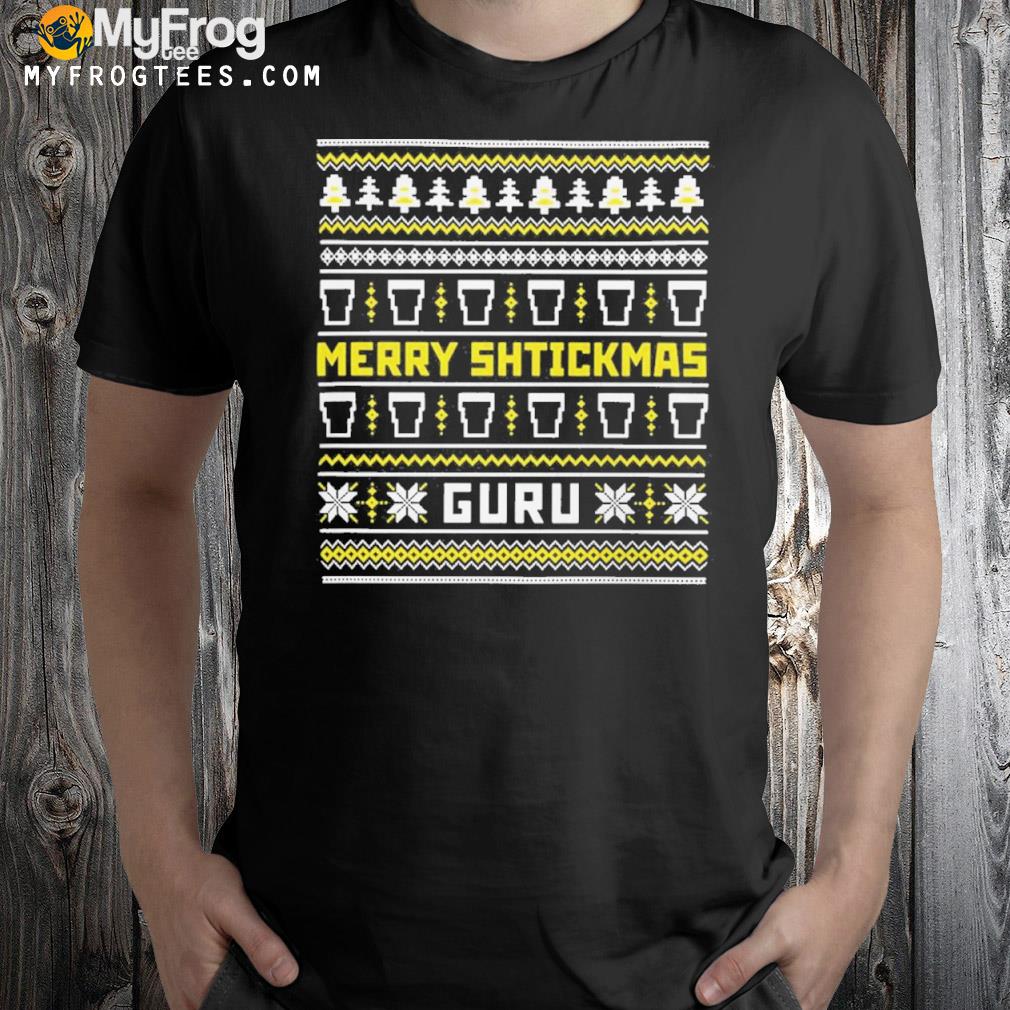 The guinness guru merry shtickmas the guinness guru Christmas shirt
