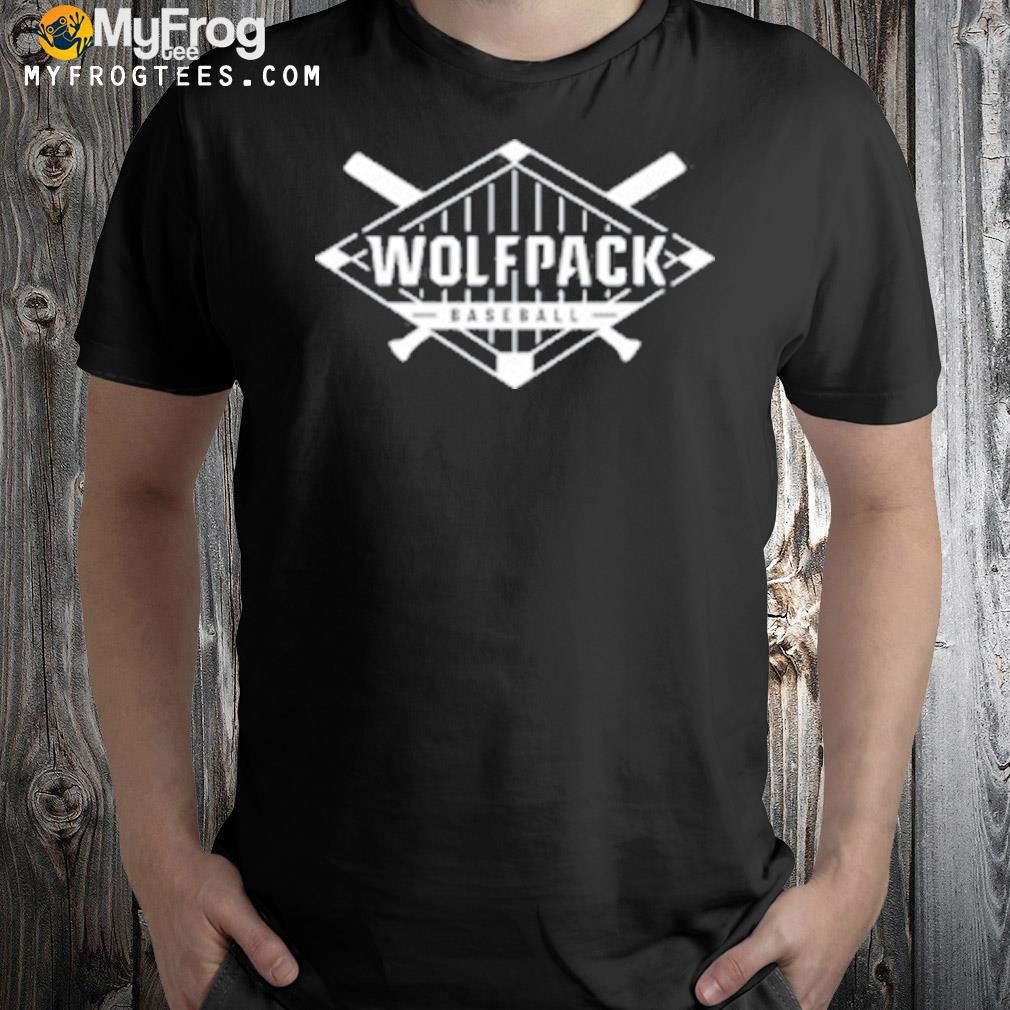 The red and white shop nc state wolfpack red blend baseball diamond shirt